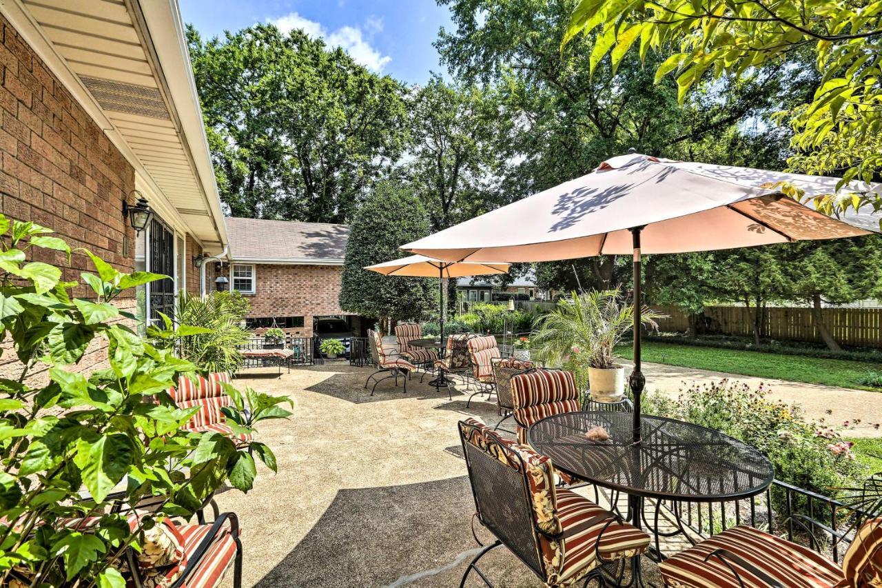 Nashville Apt With Patio, 3 Mi To Grand Ole Opry Eksteriør bilde